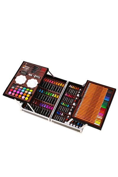 WePro Store Painting and drawing kit set, Chigoods, 145 pieces, +3 years, 34.5x23x4 cm, Blue