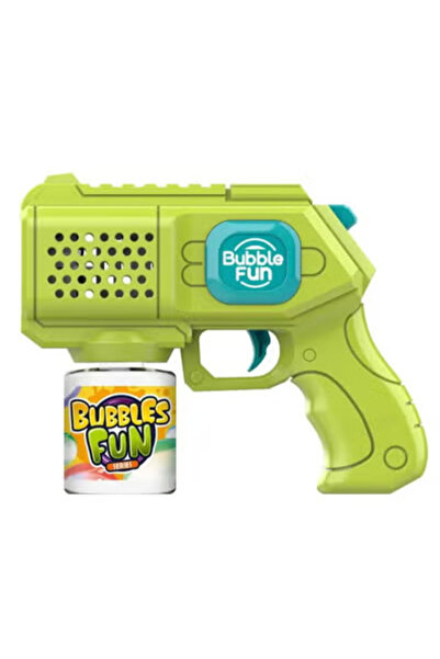 Fun Moment آلة صنع الفقاعات متعددة الألوان مع أضواء ومحلول الفقاعات