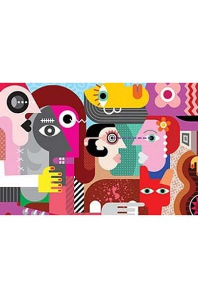 Ks Puzzle Sk Puzzle 1000 Pieces Strange People and Dirt Dog