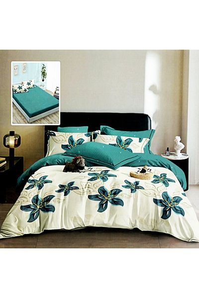 PATONE Finet bed linen, fitted sheet 160x200cm, 6 pieces, double bed, Pucioasa, RAH160-230