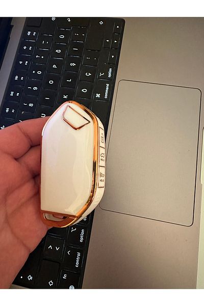 emii auto spare parts For Kia K3 K5 Sorento Ev9 Ev6 Ev5 Picanto Mq4 Ka4 Key Case Cover with 5 Keys Cream/Gold
