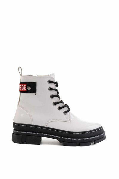 Bambi White Women's Boots & Booties K02643163508