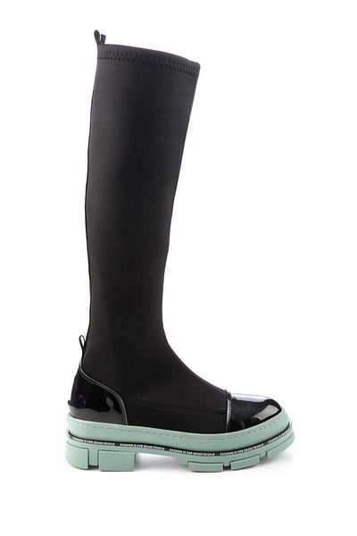 Bambi Γυναικείες Μπότες Black Water Green K03643173517