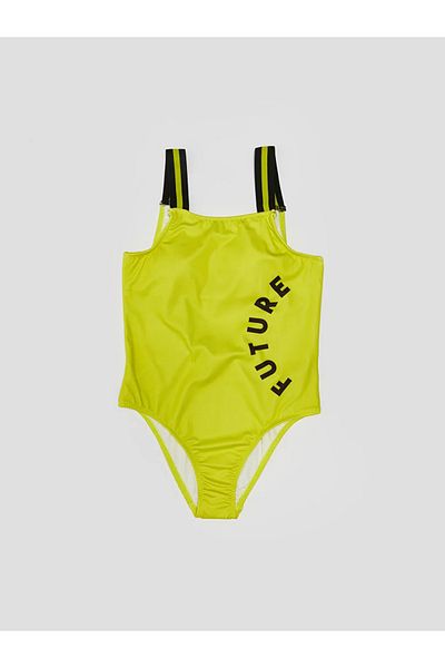 LC Waikiki Lcw Eco Printed Girls' Swimsuit
