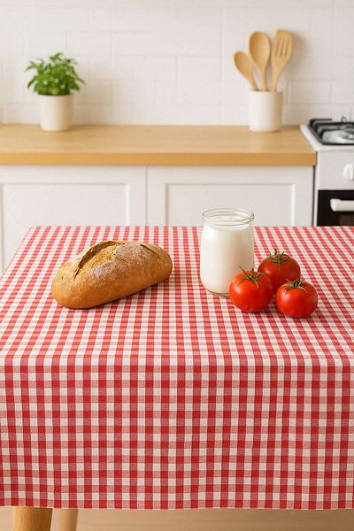 Mira Home Zefira 170X170 cm Balcony, Picnic, Kitchen Tablecloth & Floor Table Cloth