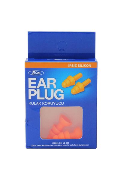 Elite Ear Plug Threadless Silicone Ear Plug