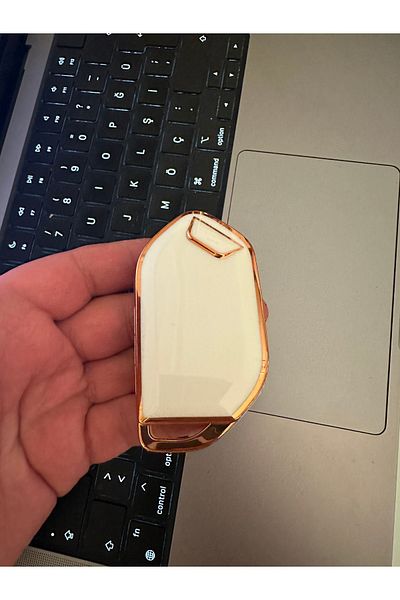 emii auto spare parts For Kia K3 K5 Sorento Ev9 Ev6 Ev5 Picanto Mq4 Ka4 Key Case Cover with 5 Keys Cream/Gold