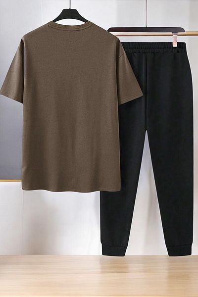 uyguntarz Unisex Dr: Σετ αθλητική φόρμα με εμπριμέ μπλουζάκι AYI Design