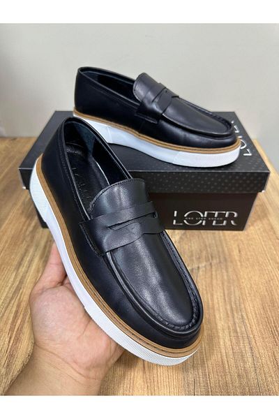 Serhat Özköroğlu Lfr-F083-1 Leather Roller Shoes Black