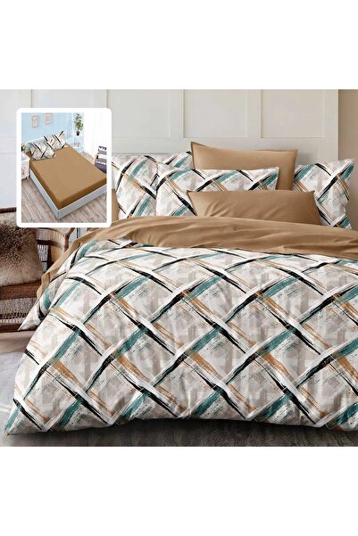 PATONE Finet bed linen, fitted sheet 180x200cm, 6 pieces, double bed, Pucioas...