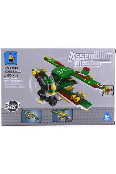 Ausini Asuini Military Set 3in1 245 Pieces