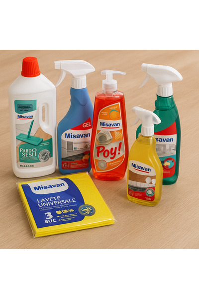 Misavan Floral Citrus Clean – Curățenie Completă cu Parfum de Flori Albe și M...