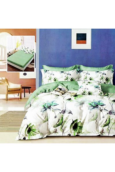 PATONE Finet bed linen, fitted sheet 180x200cm, 6 pieces, double bed, Pucioasa, RAH160-221