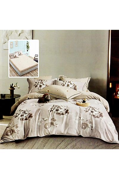 PATONE Finet bed linen, fitted sheet 160x200cm, 6 pieces, double bed, Pucioasa, RAH160-203