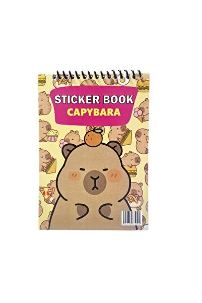 Linea Ars Desing A6 8 Yaprak Sticker Defteri Capybara