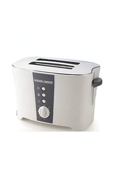 Black&Decker 2-Slice Toaster – Stainless Steel Finish with Extra-Wide Slots