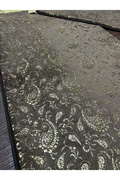 DECORA CASA HOME COLLECTİON Σετ πατάκι μπάνιου με βούκινο και αντιολισθητική βάση Διπλό σετ τουαλέτας