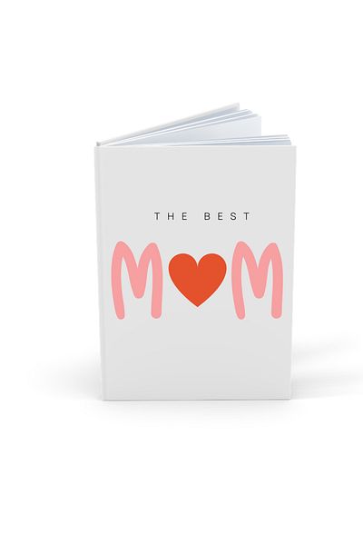 OEM Agenda/Jurnal pentru cea mai buna mama, cadou 8 martie, Ziua mamei 100 file albe A5