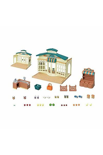 swilex 5315 Sylvanian Grocery Market - Butcher - Figures Sold Separately +3 Years