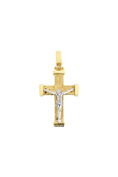 MOHI Fine Jewellery 14k yellow and white gold pendant