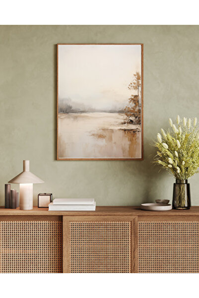 woodhomeworks Tek Parça Salon Ofis Dekor Tablo Ttk