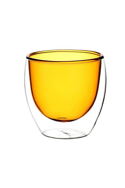 Blackstone Double Wall Drinking Glass Set – 250 ml, 4-Piece Premium Borosilicate Tumblers