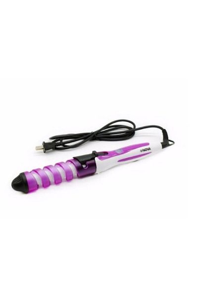 HOZRO Ondulator de par Nova 360 Grade, strat ceramic, design ergonomic, 2 trepte reglabile, Hozro, Mov