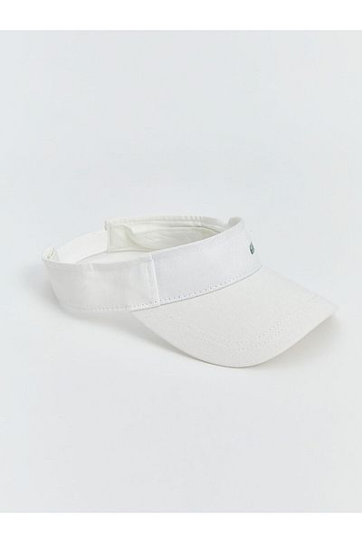 LC Waikiki Women's Visor Hat with Text Embroidery