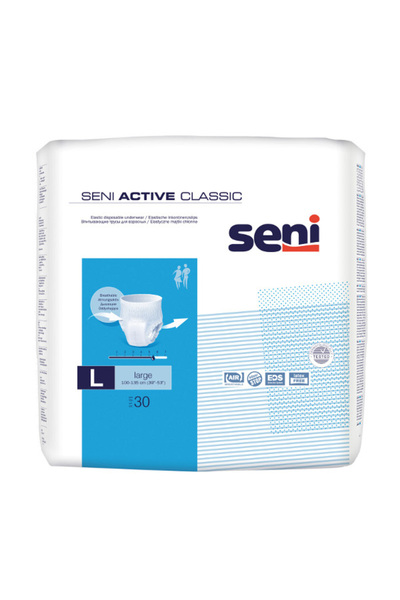 OEM Scutece pentru adulti tip chilot Seni Active Classic, L, 30 buc