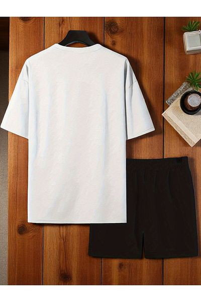 uyguntarz Unisex Σετ σορτς μπλουζάκι με στάμπα Dr. AYI Design