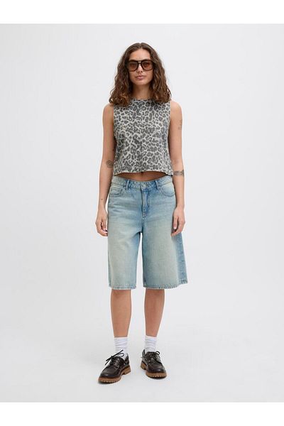 Jack & Jones Bluză de damă cu imprimeu leopard - Sarah
