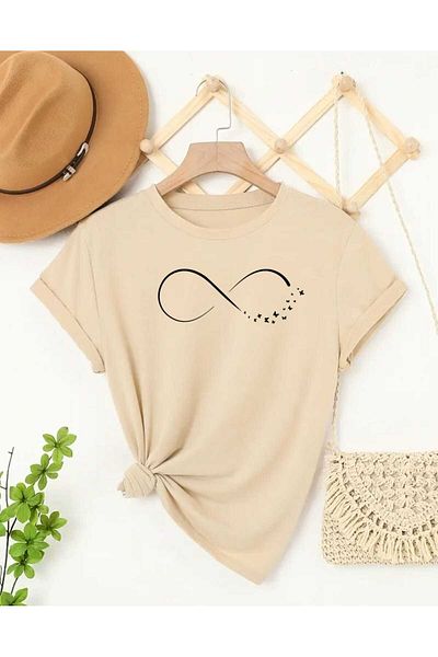 TekTarzz Μπλουζάκι Unisex Infinity με στάμπα