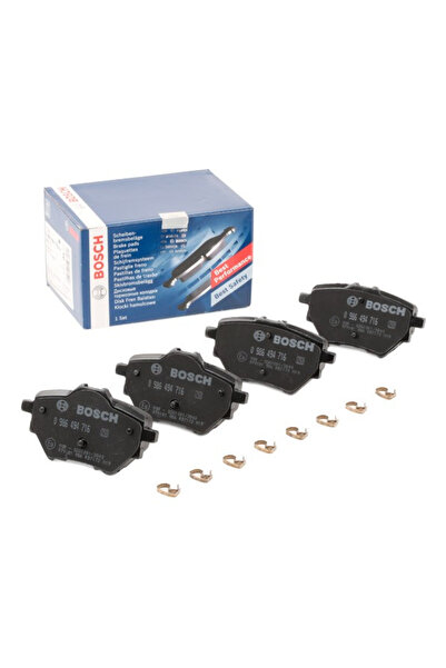 Bosch Psa Arka Fren Balatası 2008 II-3008-308 II-508 II-Partner-Rifter-Berlin...