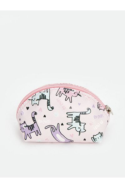 LC Waikiki Lcw Eco Pink Printed Girl's Wallet