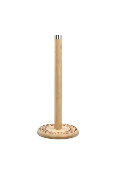 Bien Servi Bamboo Tissue Roll Holder Stand Brown