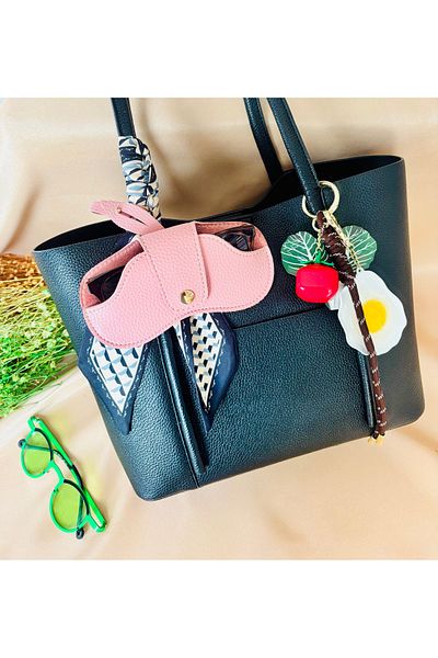 Markiz Takı Colorful Glasses Strap Bag Charm