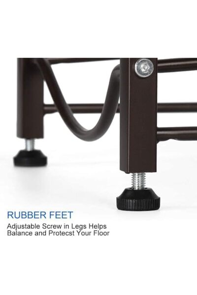 Generic AWH 5-Tier Water Bottle Storage Rack – Heavy-Duty 5-Gallon Water Jug Organizer – Space-Saving Co