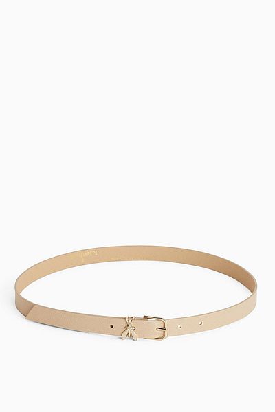 Patrizia Pepe LOW-WAIST BELT - PATRIZIA PEPE - S, BEIGE