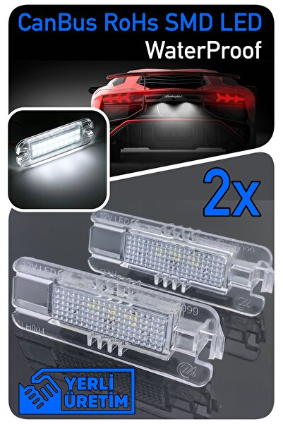 Led Edition Seat ibiza 4 5 Uyumlu (6F, 6P, 6J) Canbus Led Plaka Aydınlatma Le...
