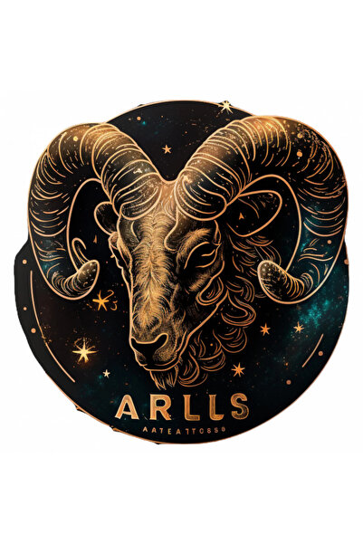 INOVATIX Set de 8 bucăți, autocolant cu semnul zodiacal Capricorn, INOVATIX®....