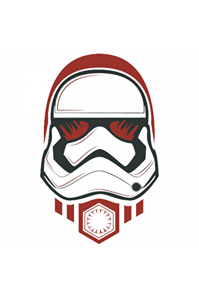 INOVATIX Set de 8 piese, autocolant cască New Order Star Wars, INOVATIX®. 6 cm