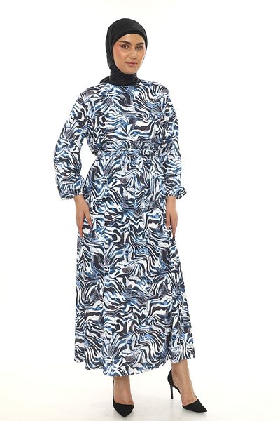 Butik Women's plus size print dress