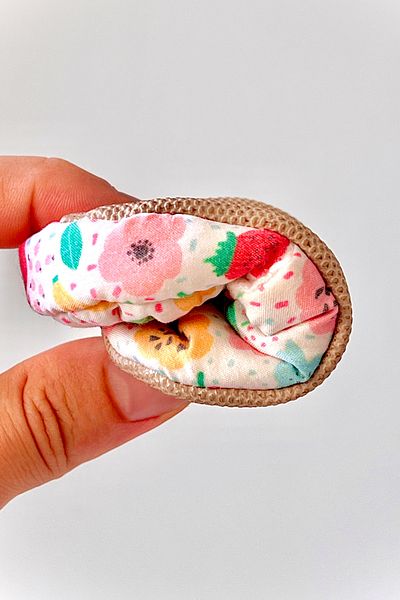 pufien Flower and Fruit Patterned Cotton Summer Baby Booties - Flexible Soft and Non-Slip Soles