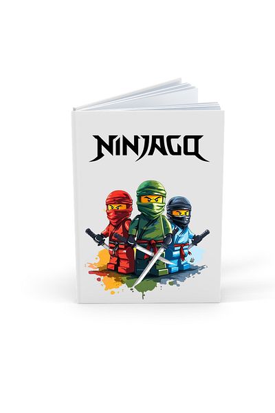 OEM Children's diary/journal, 100 sheets, white paper, NinjaGO