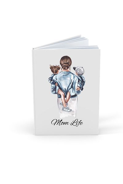 OEM Agenda/Jurnal pentru mame, cadou 8 martie, Ziua mamei, 100 file, format A5