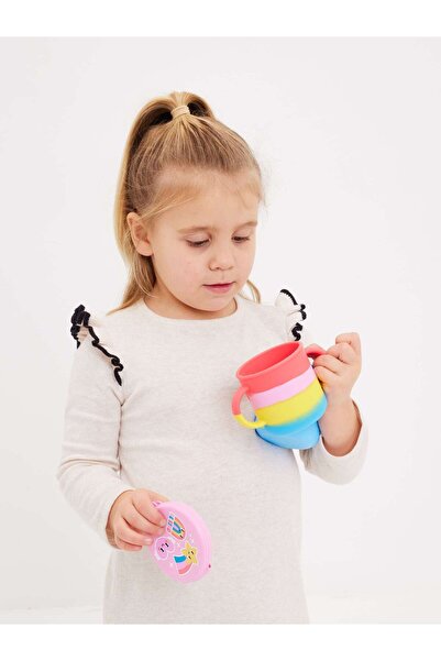 SMIGGLE Rainbow Patterned Silicone Snack Cup 100% Plastic Free