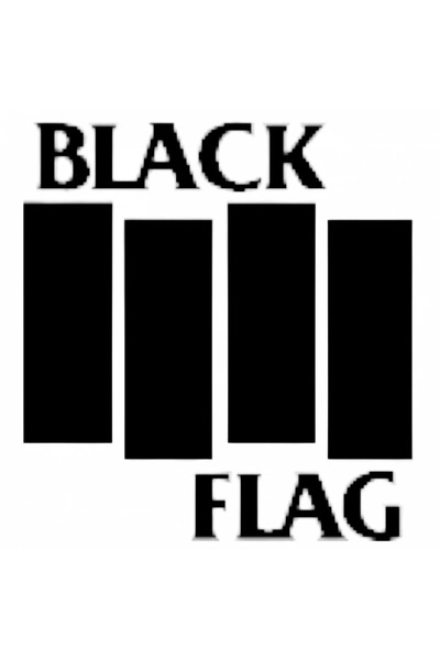 INOVATIX Set of 8 pieces, Sticker BlackFlag, INOVATIX®. 6 cm