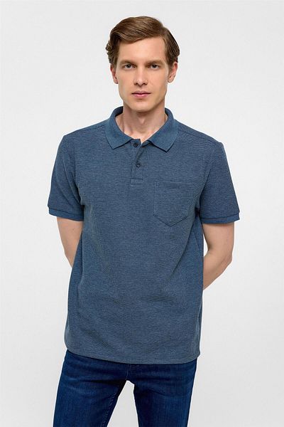 SÜVARİ Μπλουζάκι Cavalry Loose Fit Dobby με μαλακή υφή με τσέπες