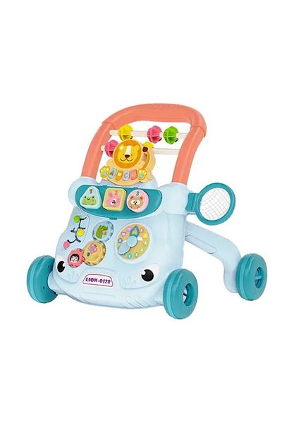 WePro Store 2 in 1 activity walker, lights, sounds, basketball hoop, water tank, non-slip handle, 18m+