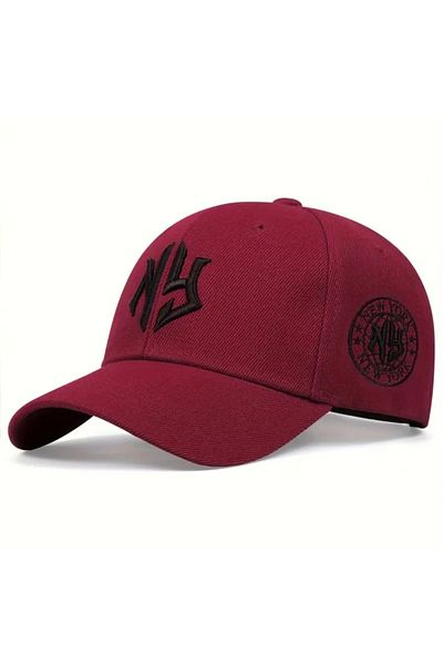 Silpus Embroidered Ny Logo Sports Cap